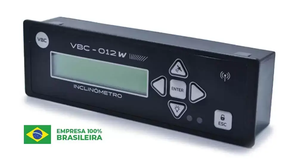 Inclinômetro VBC-012 GLC para Guindauto com Limitador de Carga